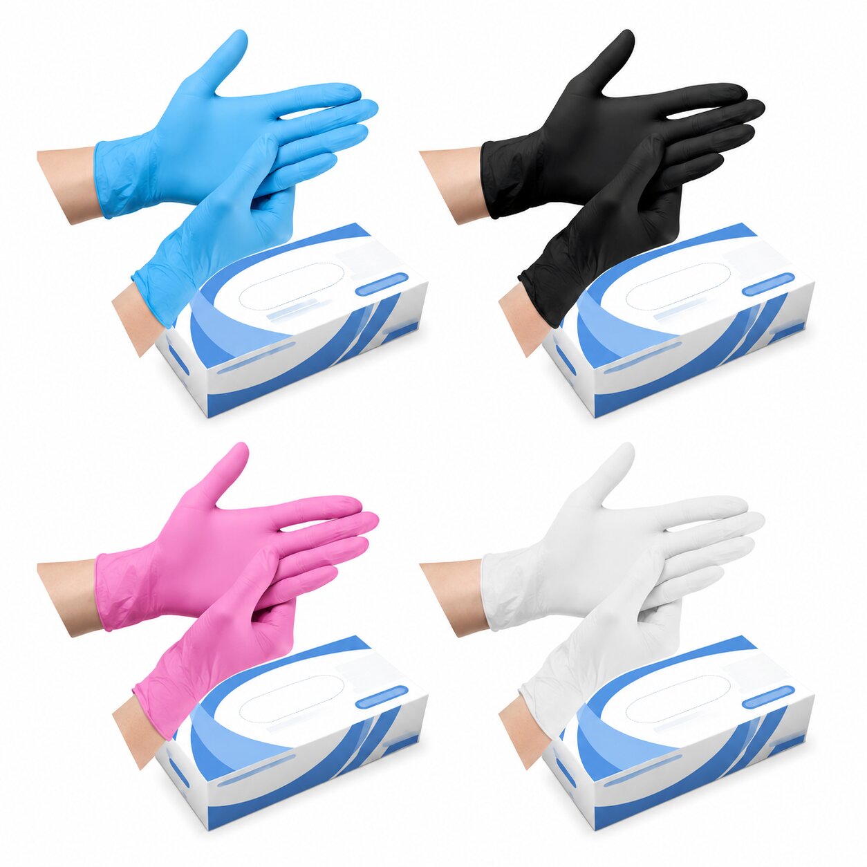 Disposable Nitrile Gloves 100 pcs in Kenya - Reenka Safety